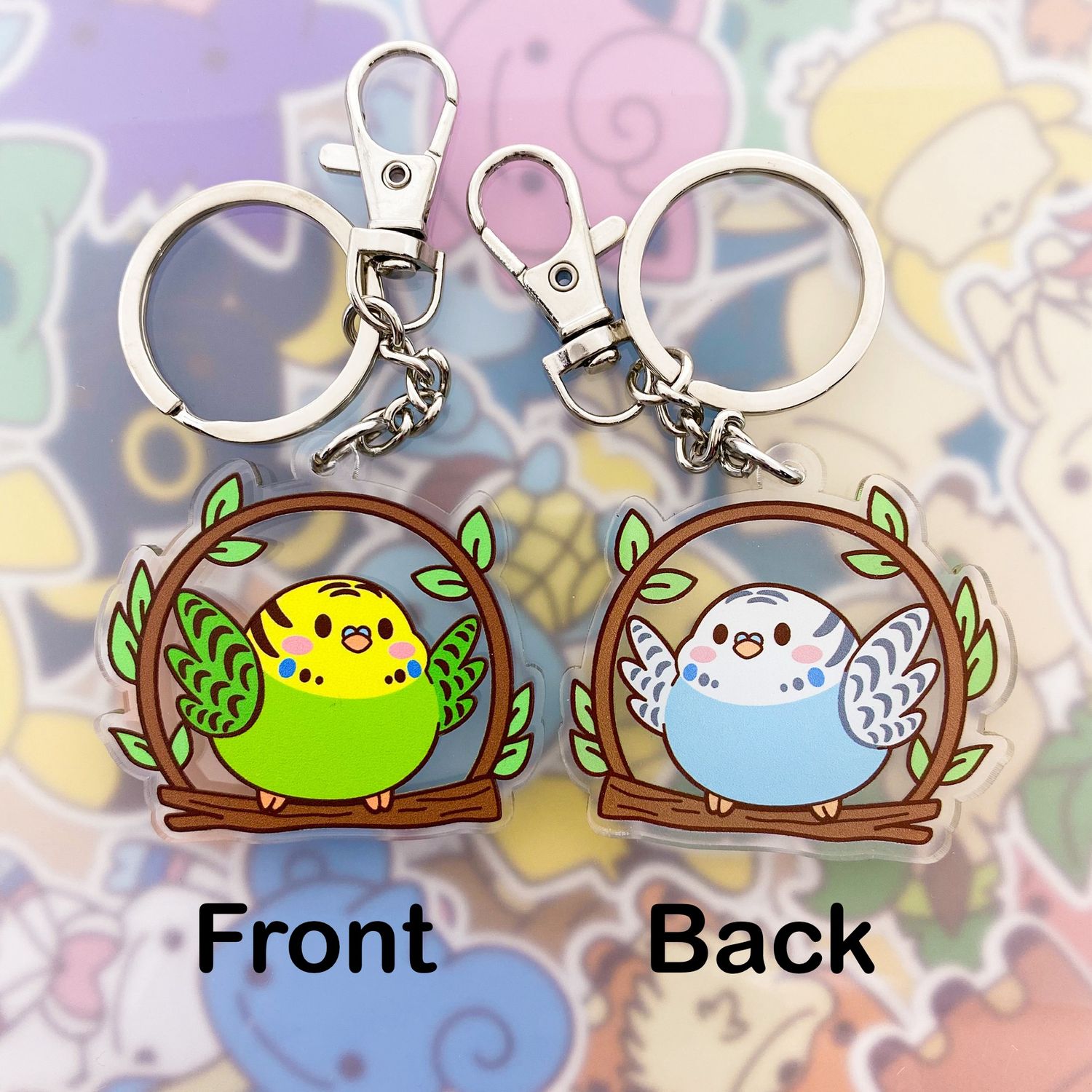 Budgie Keyring