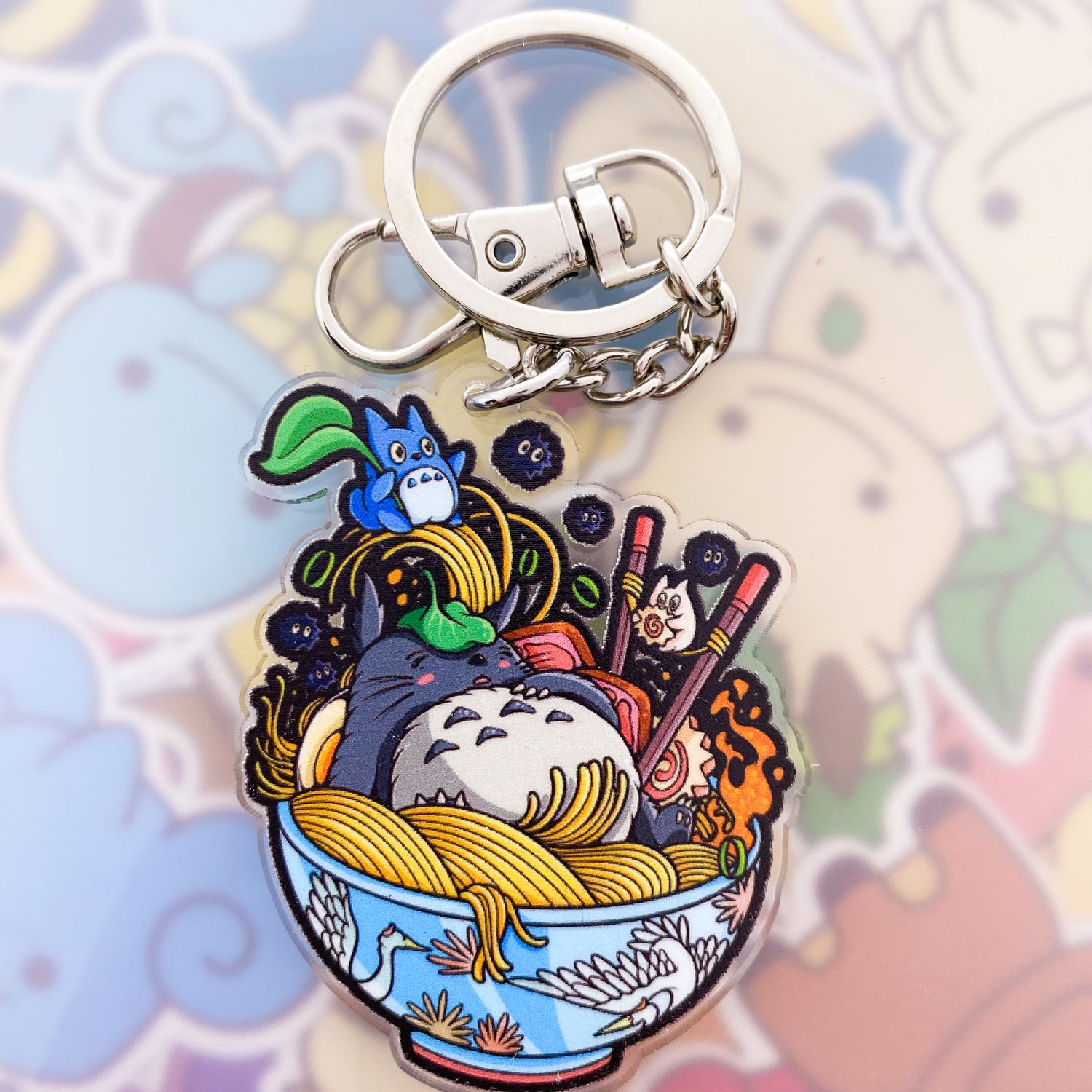 Totoro Keyring