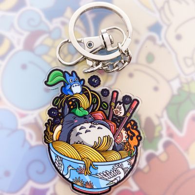 Totoro Keyring