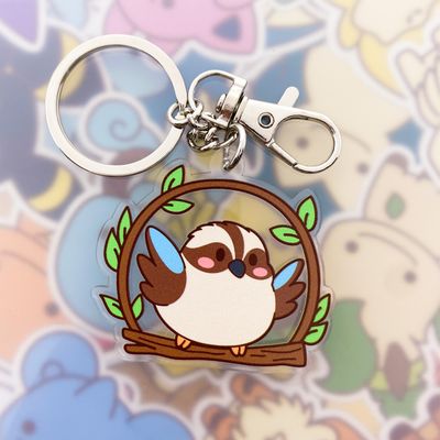Kookaburra Keyring