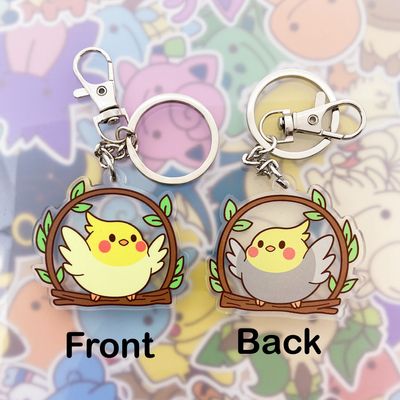 Cockatiel Keyring
