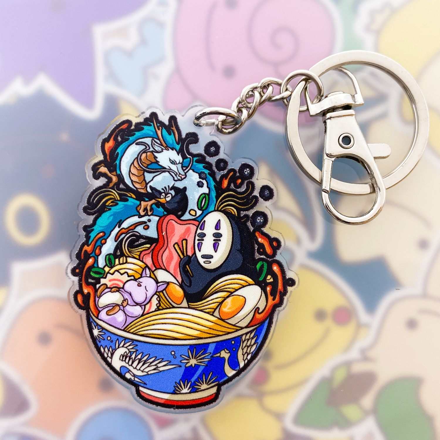 Spirited Away Ramen Keyring