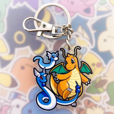 Dratini Evolution Keyring