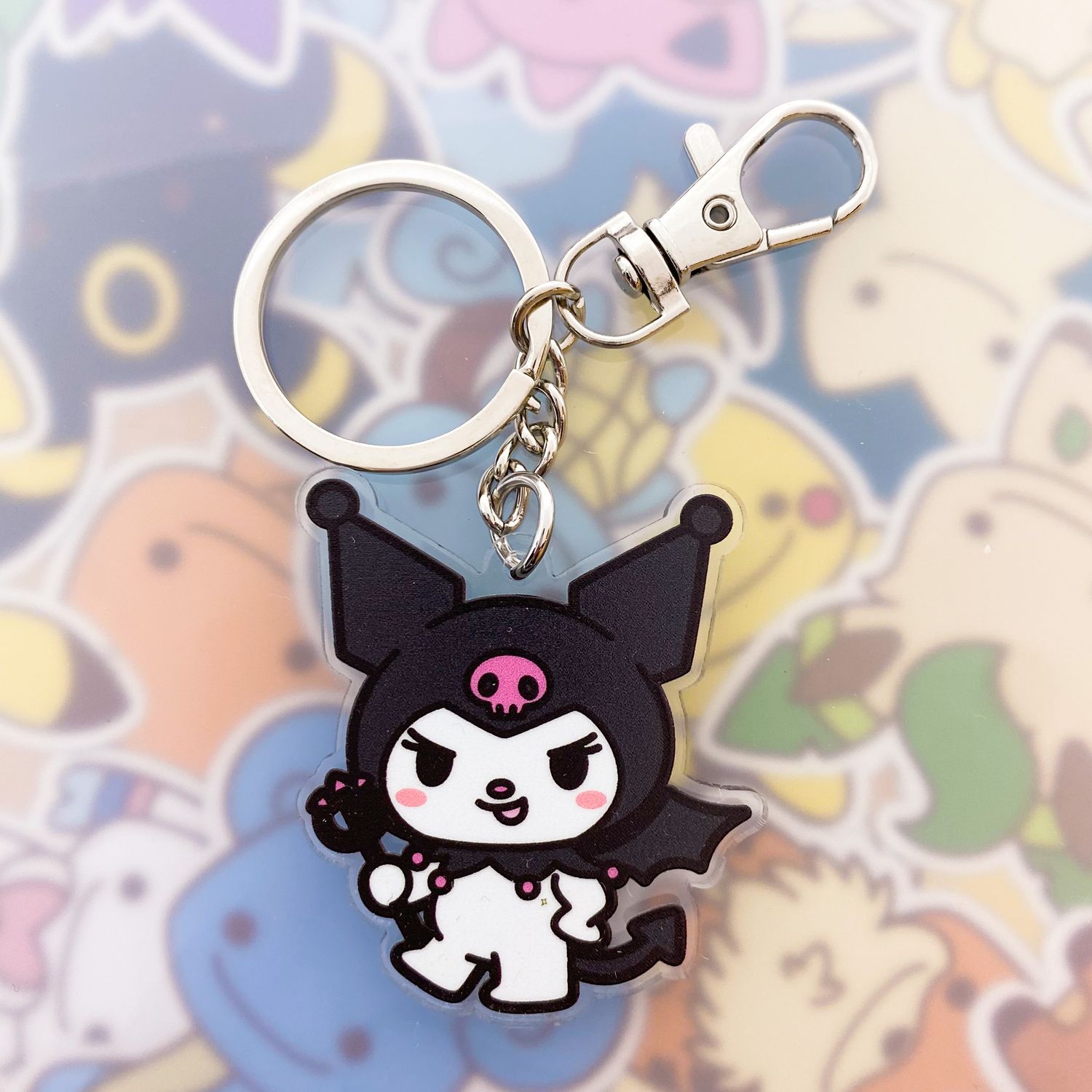 Kuromi Keyring