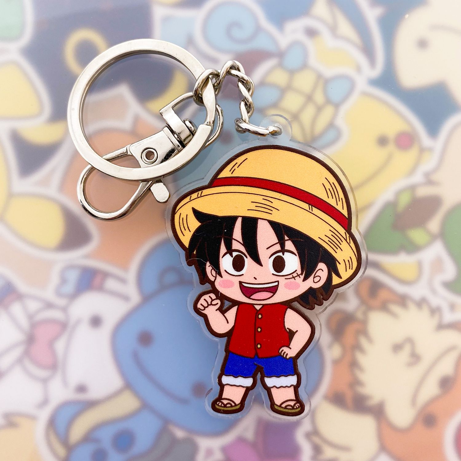 Luffy Keyring