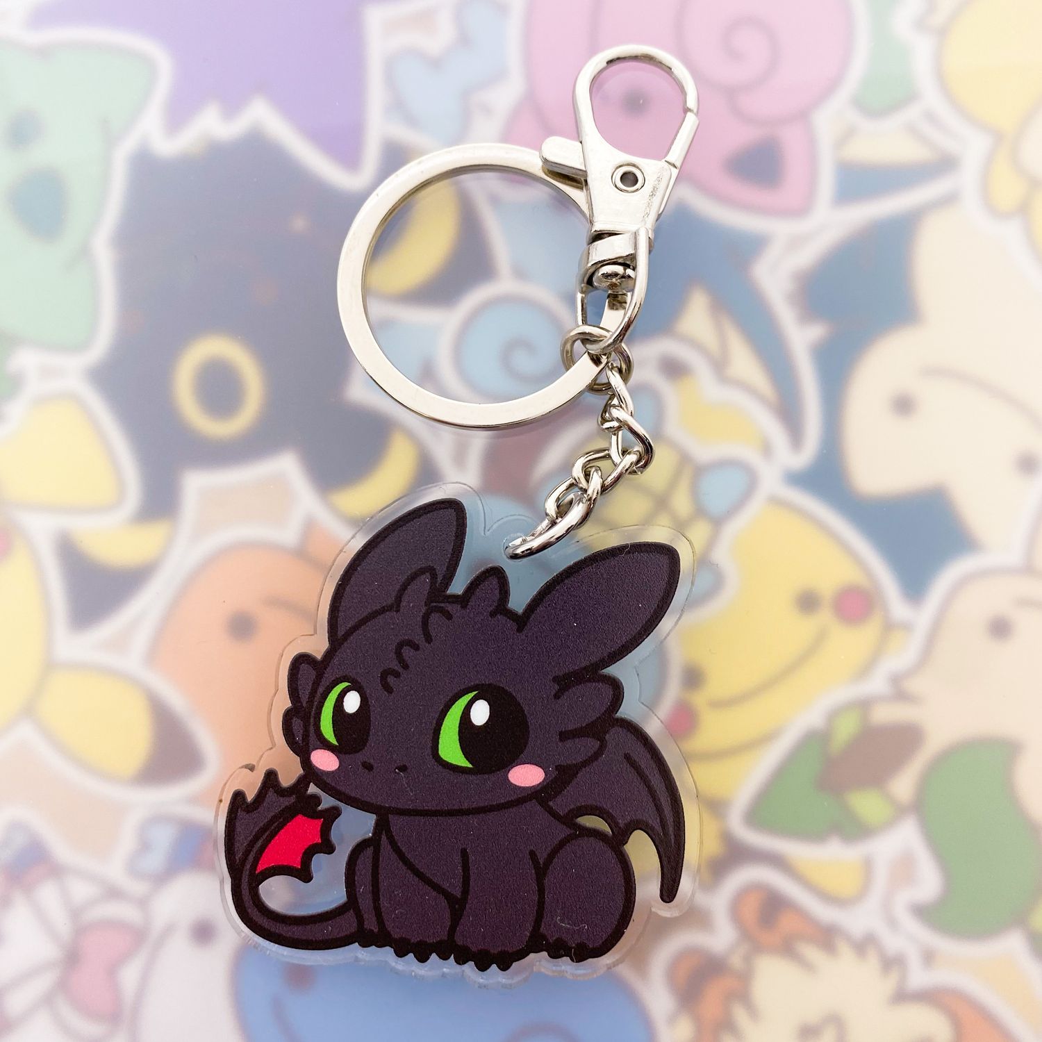 Toothless Keyring