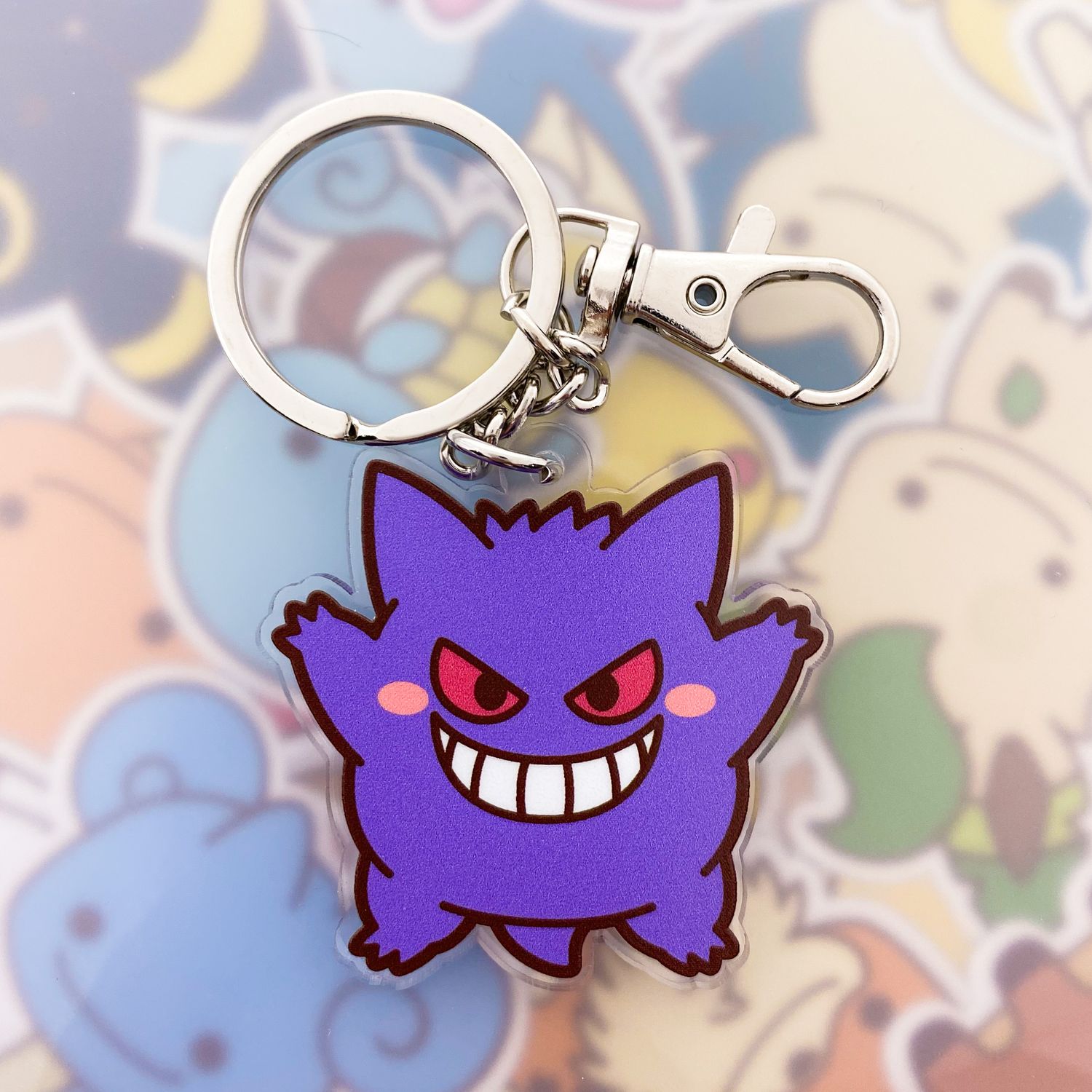 Gengar Keyring