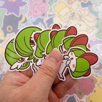 Ralts Kirlia Gardevoir Sticker Pack