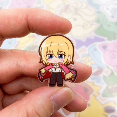 Howl Acrylic Pin