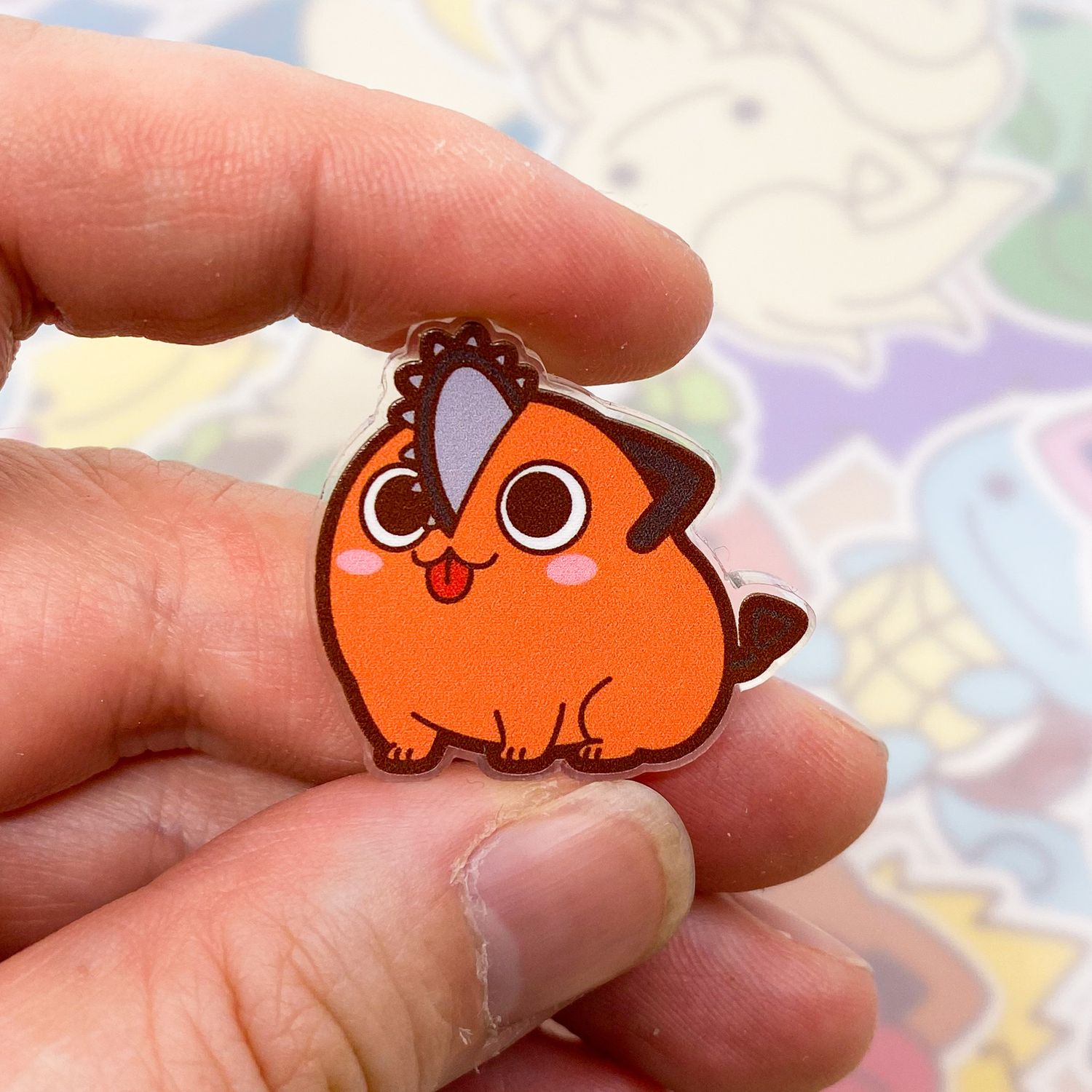 Pochita Acrylic Pin