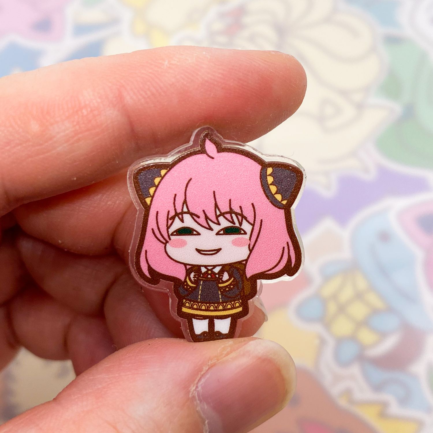 Anya Acrylic Pin