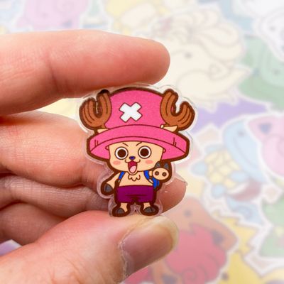Chopper Acrylic Pin