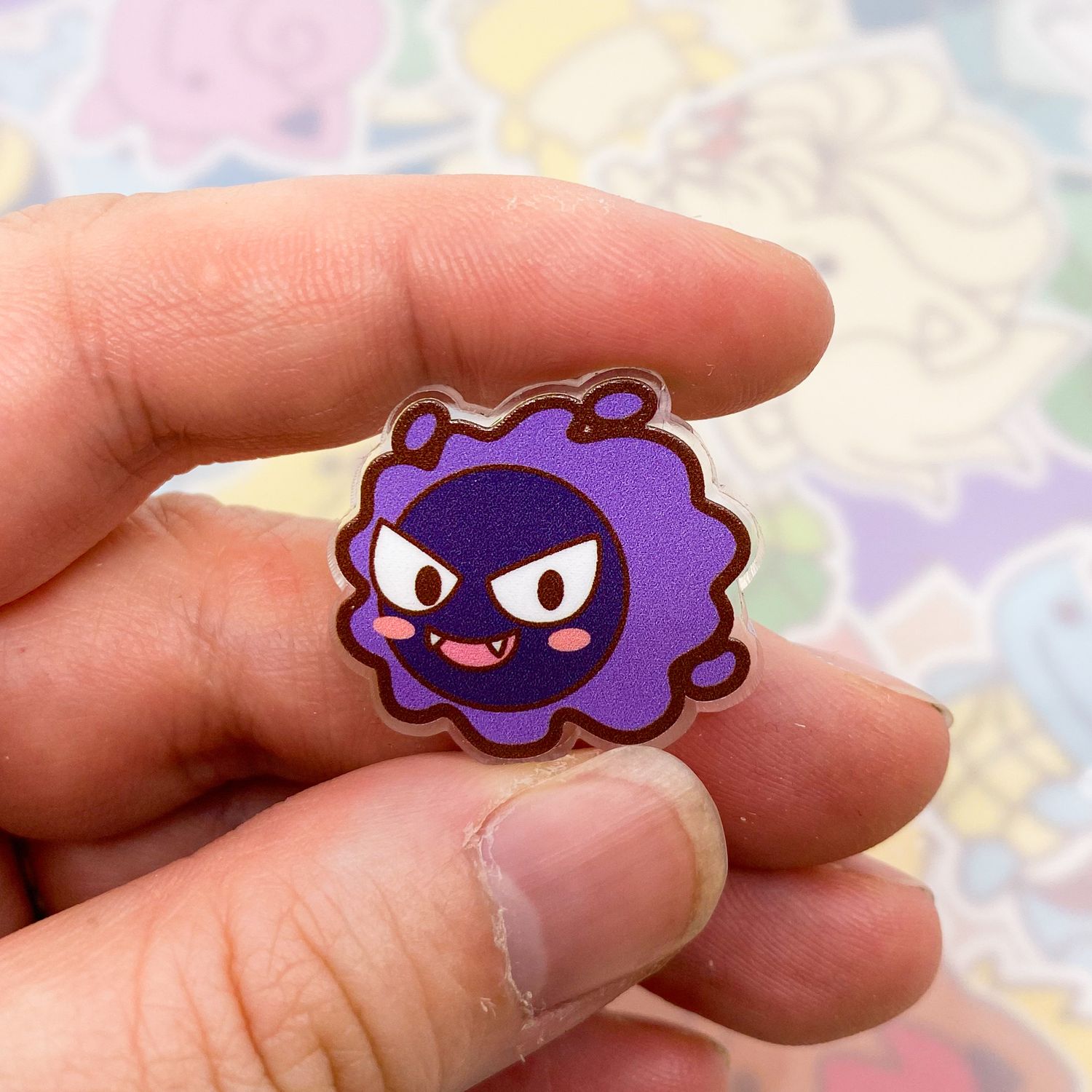 Ghastly Acrylic Pin