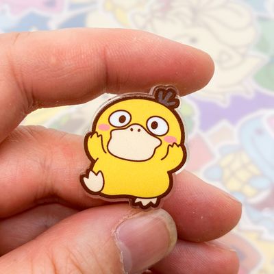 Psyduck Acrylic Pin