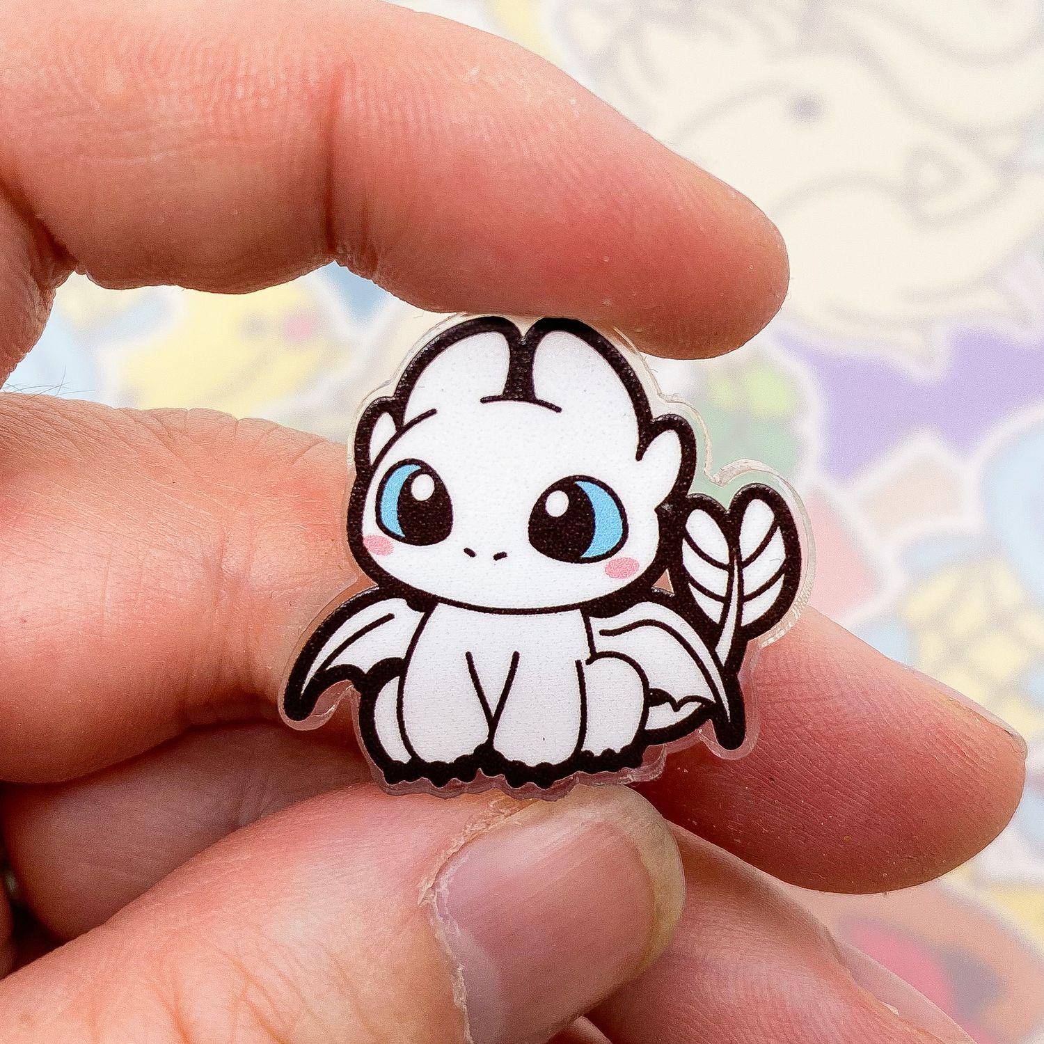 Lightfury Acrylic Pin