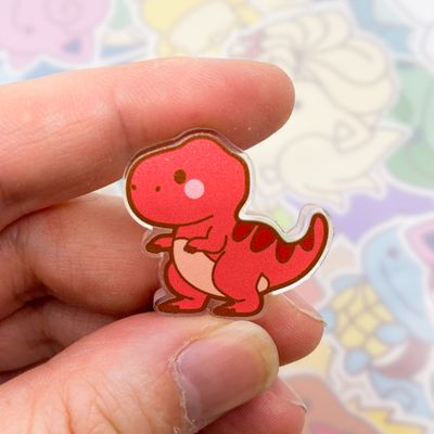 T-Rex Acrylic Pin