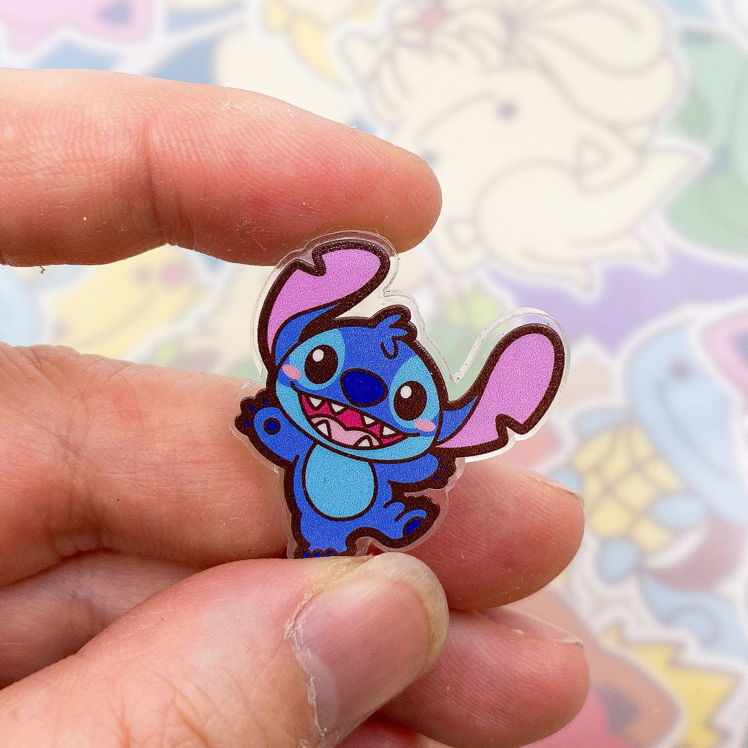 Stitch Acrylic Pin