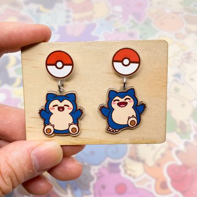 Snorlax 2 Earrings
