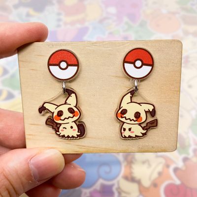 Mimikyu 2 Earrings