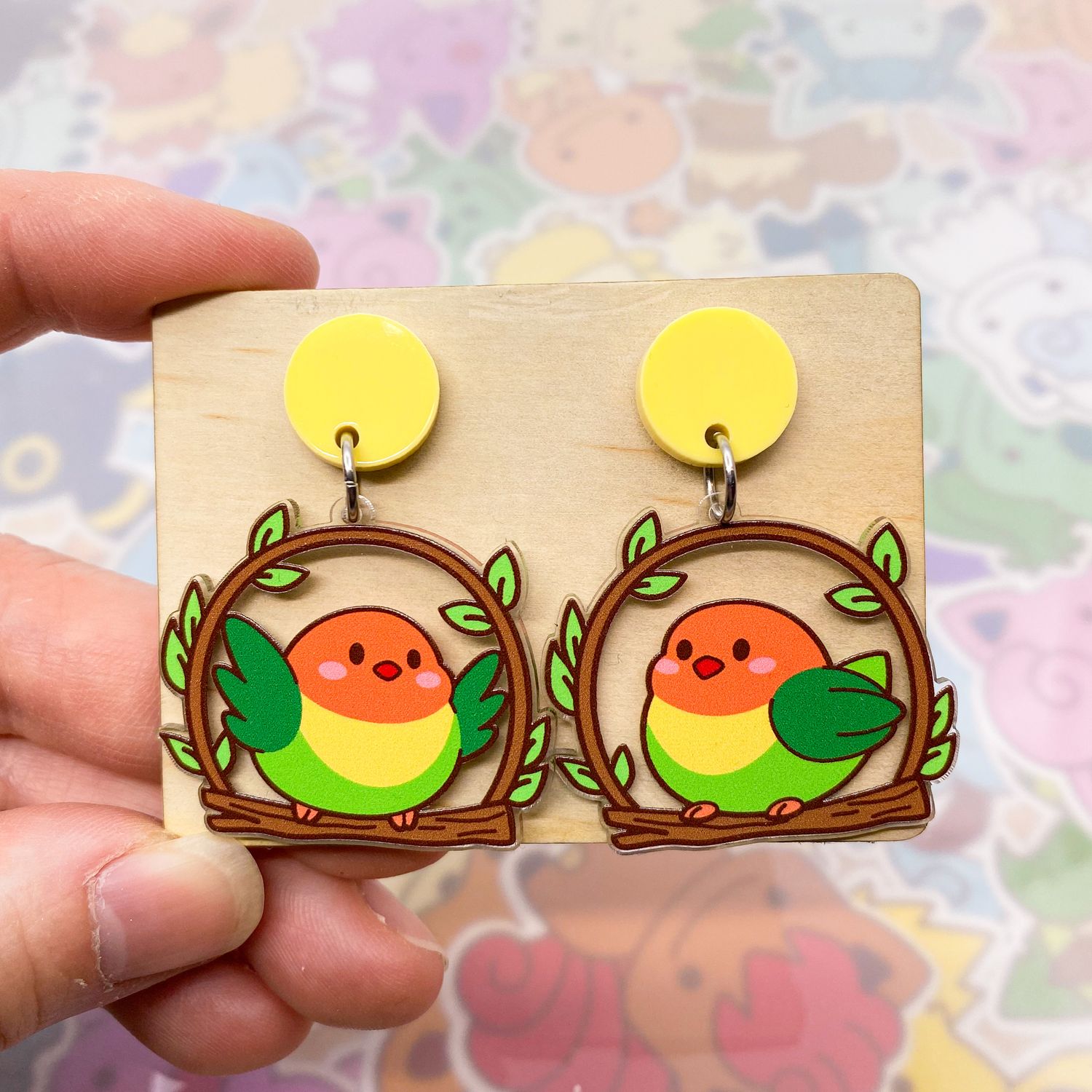 Lovebirds Earrings