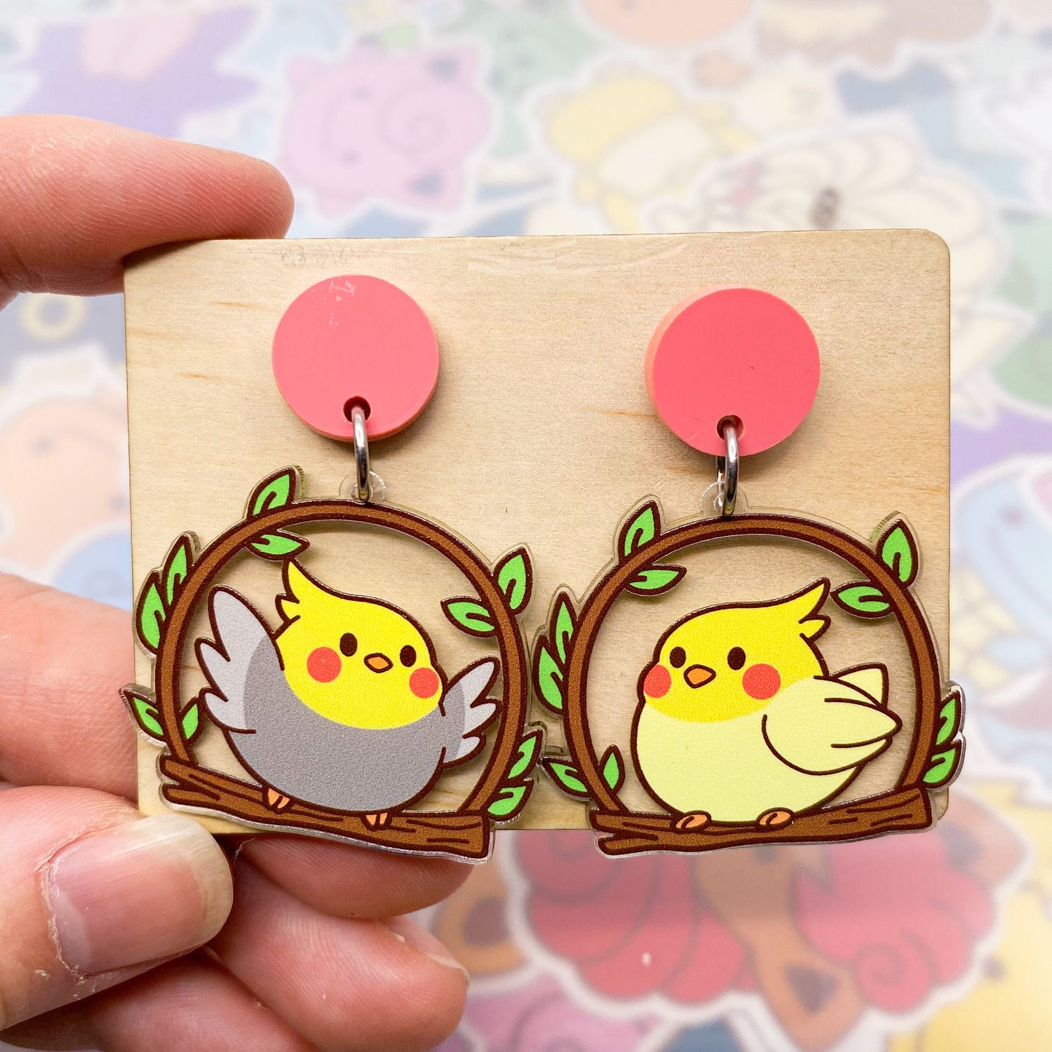 Cockatiel Earrings