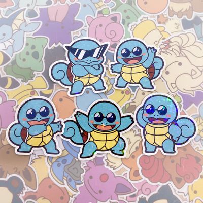 Squirtle Squad Sticker Pack