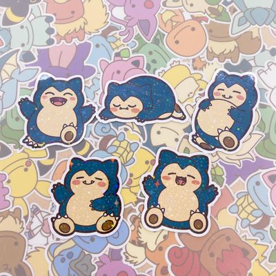 Snorlax Sticker Pack