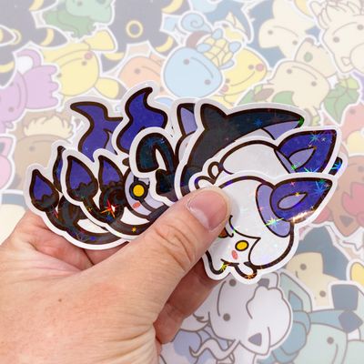 Litwick Evolution Sticker Pack