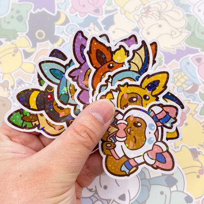 Eevee Hoodie Sticker Pack