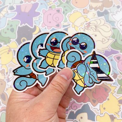 Squirtle Squad Sticker Pack