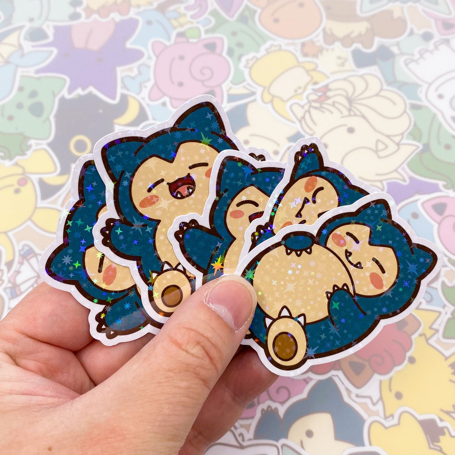 Snorlax Sticker Pack