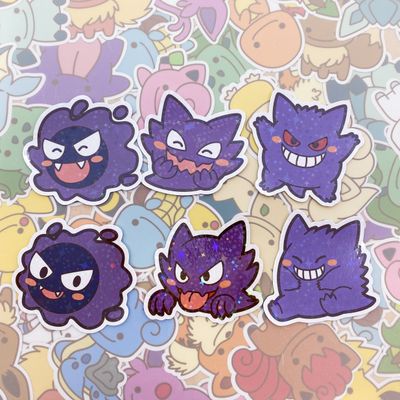 Ghastly Evolution Sticker Pack
