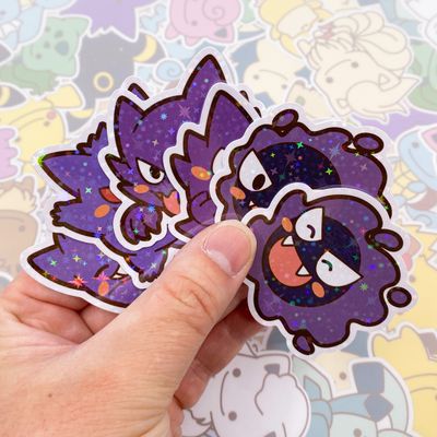 Ghastly Evolution Sticker Pack
