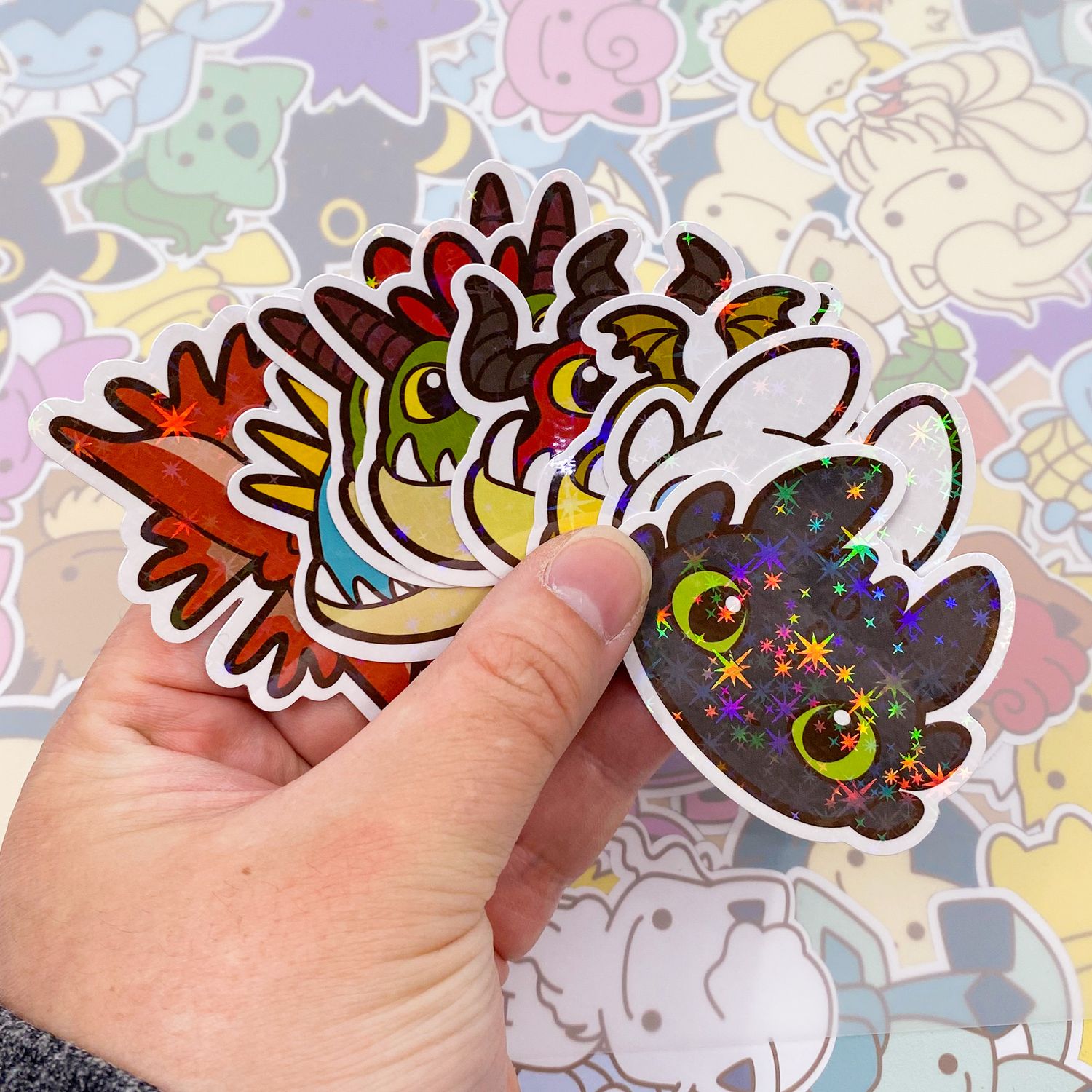 How to train your Dragon Sticker Pack