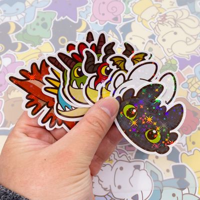 How to train your Dragon Sticker Pack
