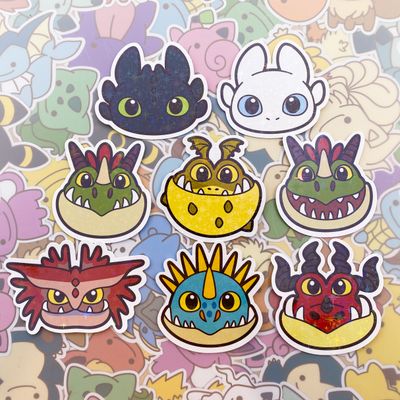 How to train your Dragon Sticker Pack