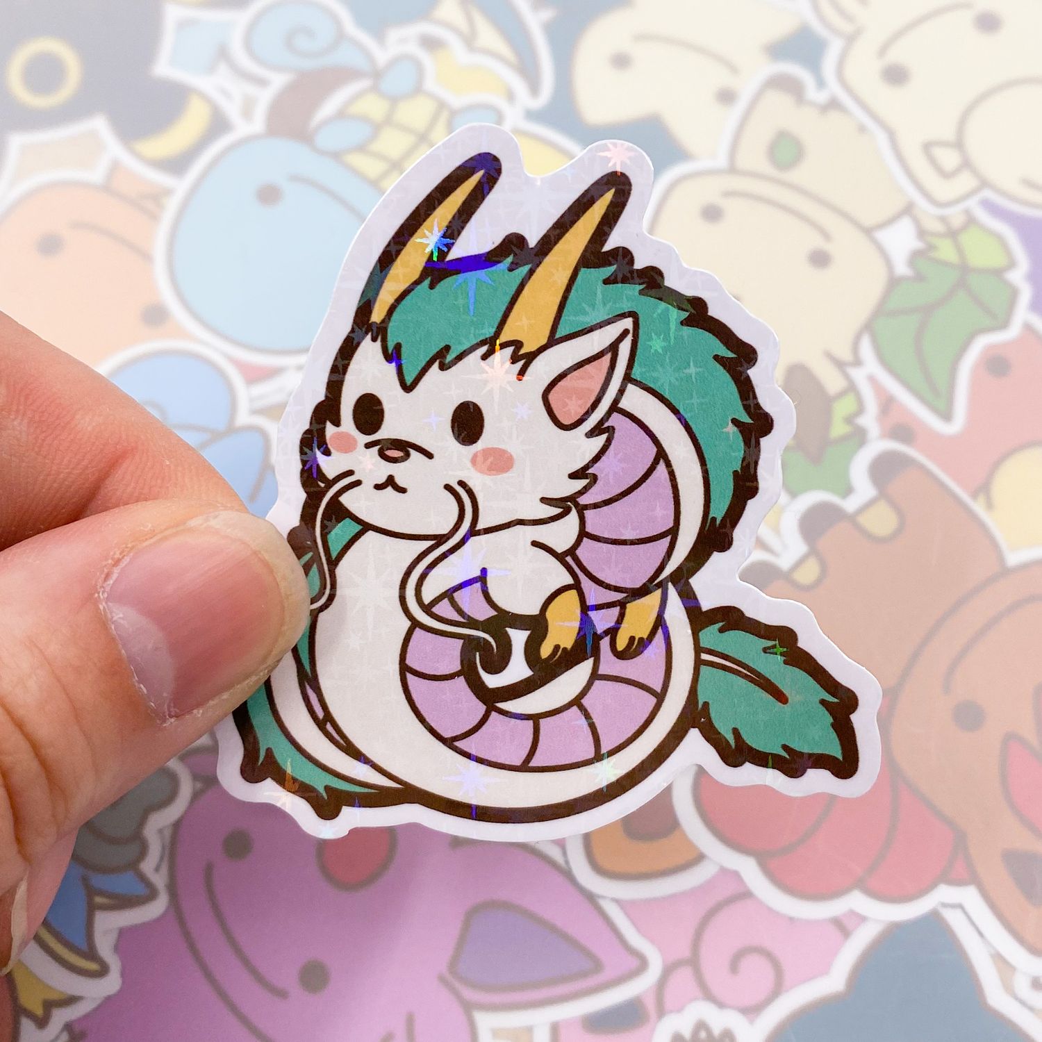 Haku Dragon Single Sticker