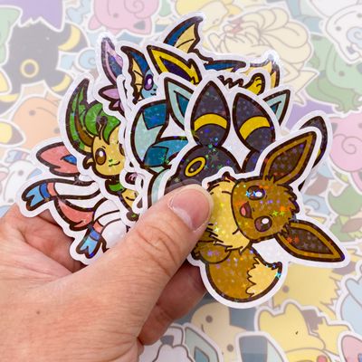 Eeveelutions Sticker Pack