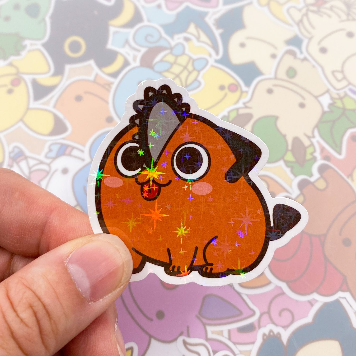 Pochita Single Sticker