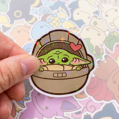 Grogu Capsule Single Sticker