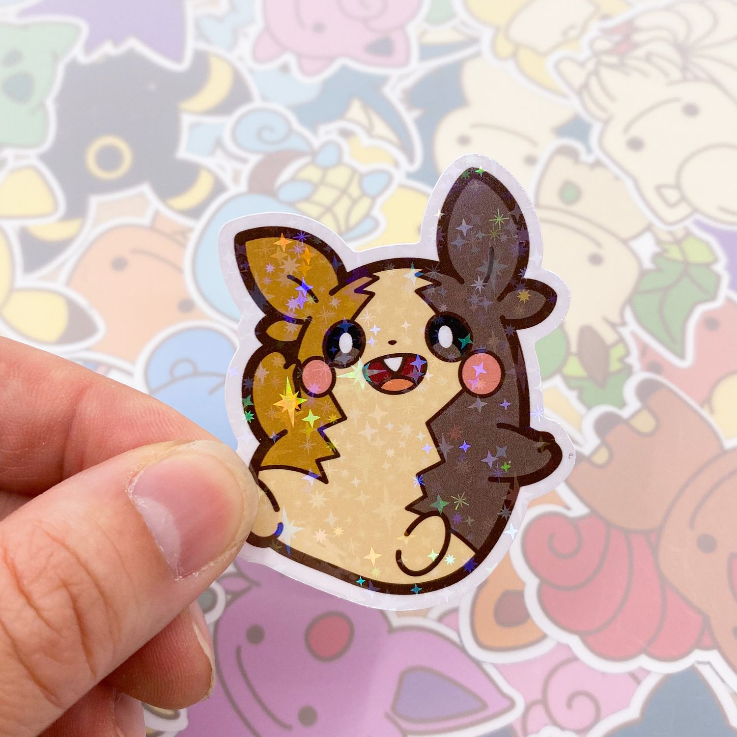 Morpeko Single Sticker