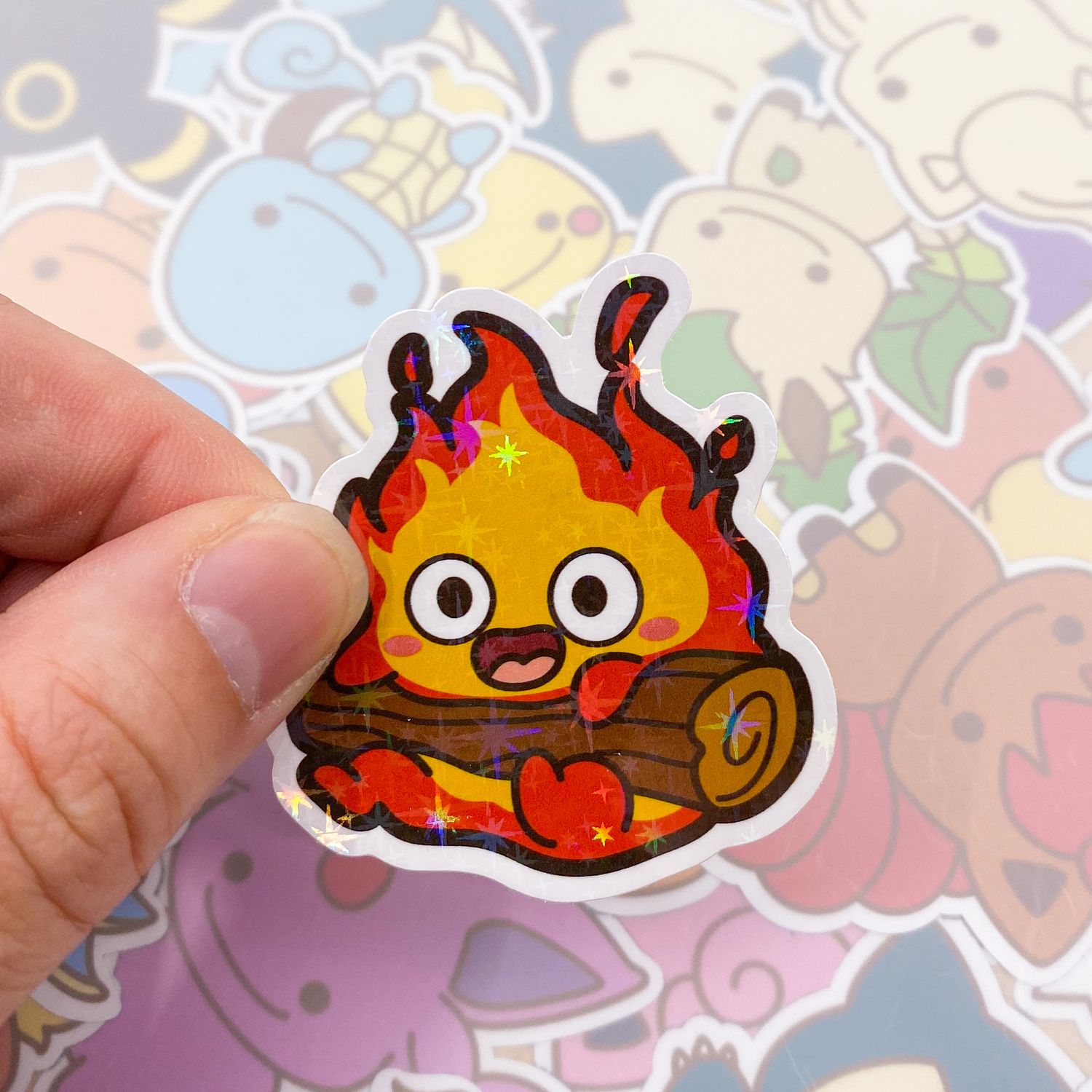 Calcifer Single Sticker