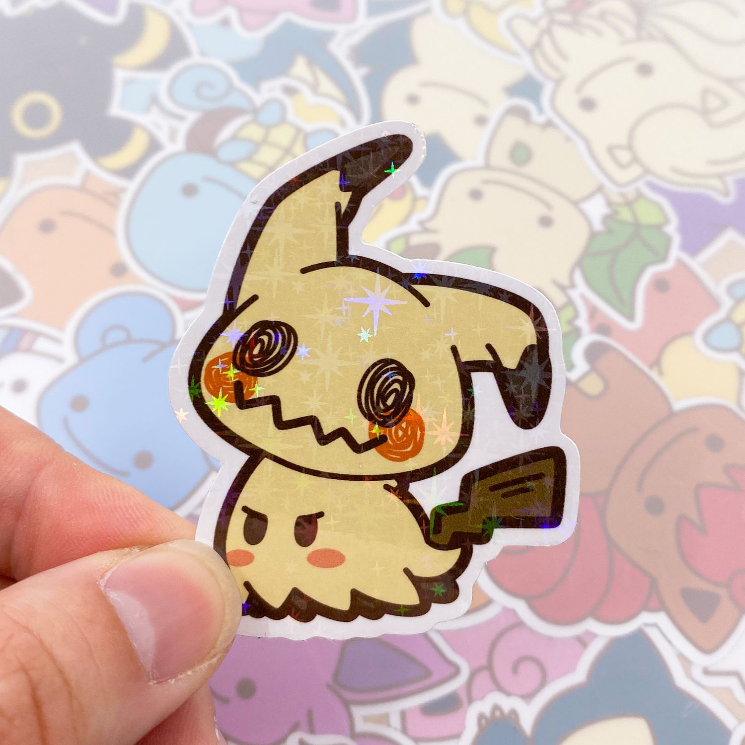 Mimikyu Single Sticker