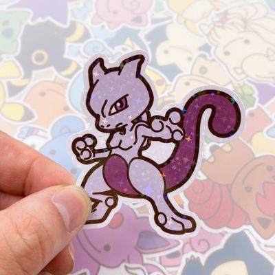 Mewtwo Single Sticker