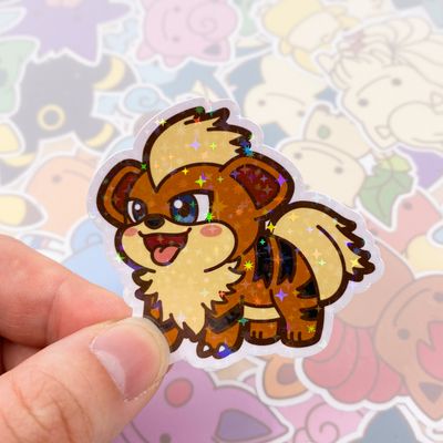 Growlithe Single Sticker