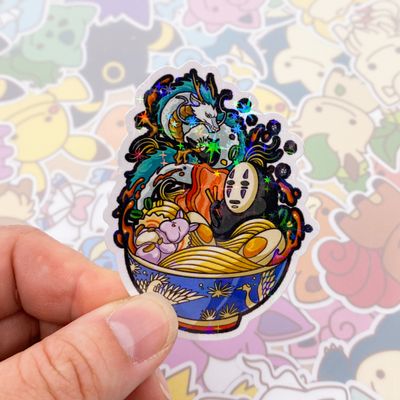 Spirited Away Ramen Single Sticker