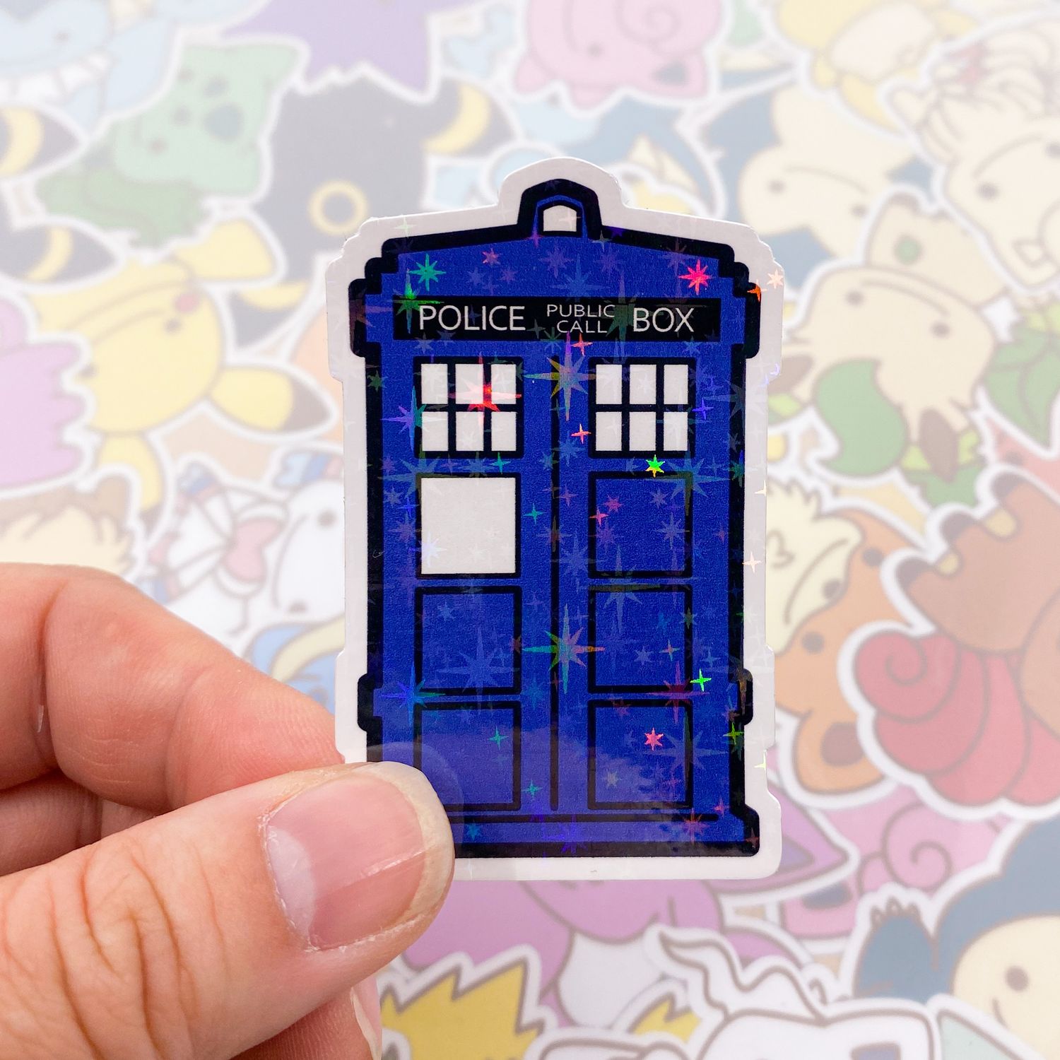 Tardis Single Sticker