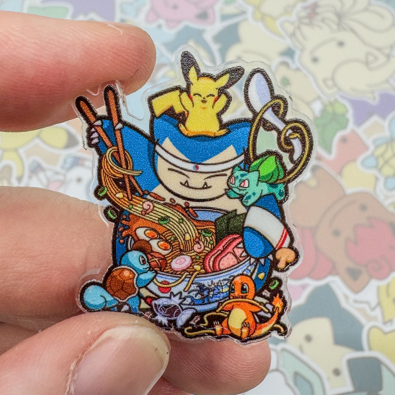 Ramen Pokemon Magnet