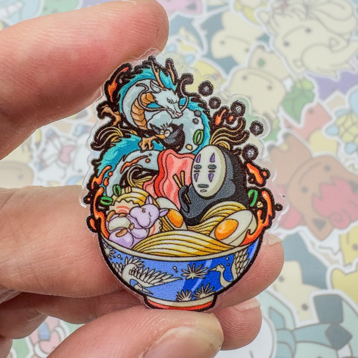 Ramen Spirited Away Magnet