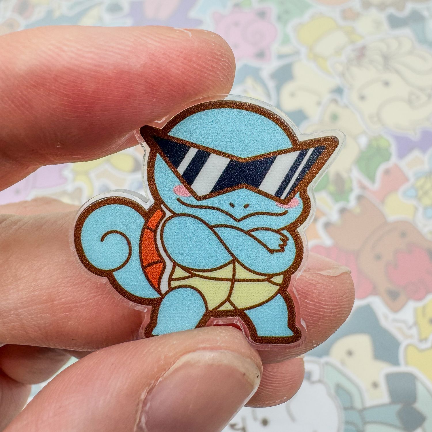 Squirtle Squad A Magnet